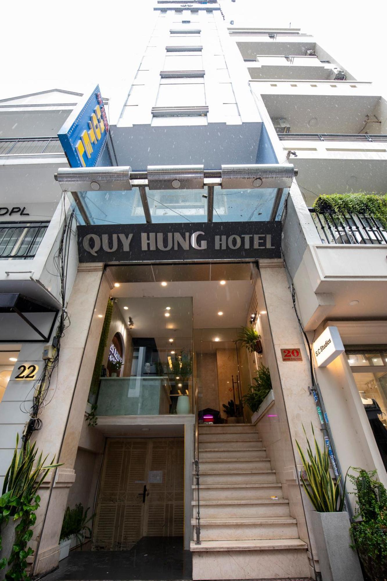 Quy Hung Hotel Central Хошимин Екстериор снимка